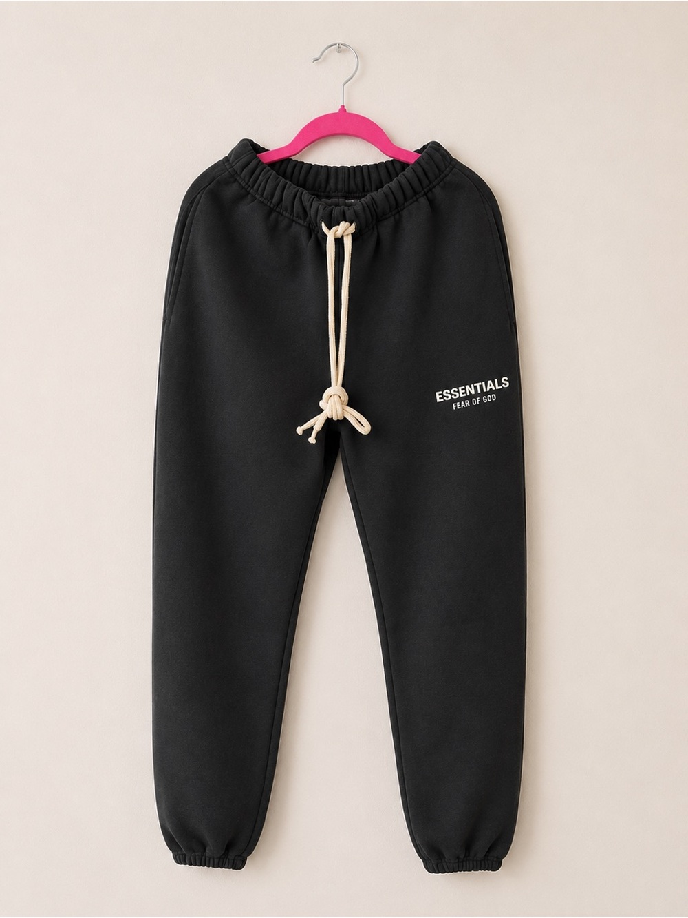 Essentials Small Black Joggers